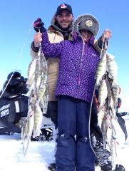 St. Patty's Day perch LIMITS with my Fishergirl.