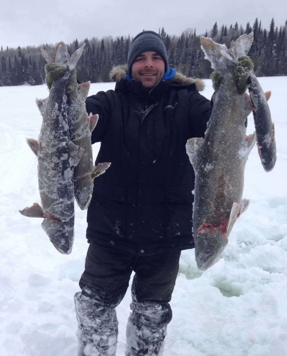 LIMITS! Lake Trout Thunder Bay Fishing